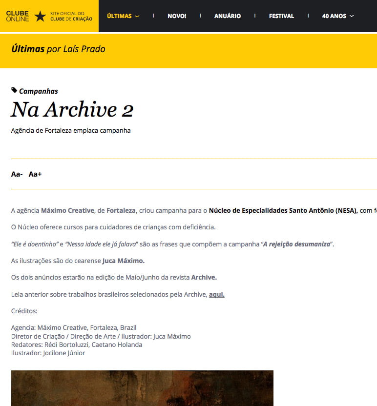 JUCA MÁXIMO MAIS UMA VEZ NO CLUBE DE CRIAÇÃO BRASIL