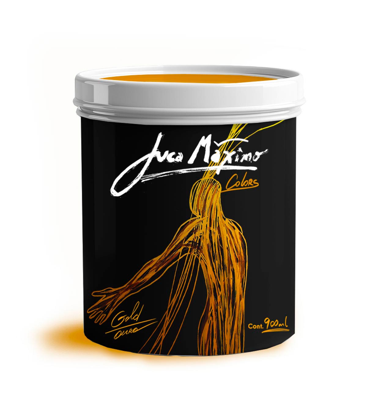 Ouro é a cor que eterniza o gesto. Brilha com intensidade e transforma cada traço em símbolo de permanência. Uma escolha para artistas que buscam impacto e sofisticação na obra. Gold is the color that eternalizes the gesture. It shines with intensity and turns every stroke into a symbol of permanence. A choice for artists who seek impact and sophistication in work.